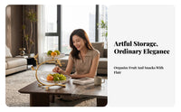 Two-Tier Fruit Tray Stand Branch-Shaped 2-Tier Serving Stand Bird Detail Dessert Display Platter for Snacks, Tea Accompaniments