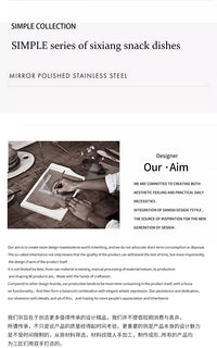 304 Stainless Steel Dessert Bowl with Stem