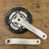 Mountain Bike Crankset with Triple Chainring 170mm Bike  Crankset with Triple Chainring for Commuting