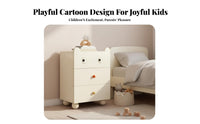 Creamy cream Finish 5-Drawer upright chest of drawers Minimalist Design Chest of Drawers adaptable Use Storage Furniture Modern aesthetic for Apartment Dwellers, Homeowners, Students, Bedroom, Living Room, Hallway
