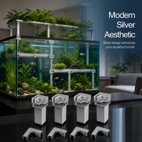 Aluminum Alloy Tile Planter Box Fixing Clips for Glass Fish Tanks and Vegetable Gardens