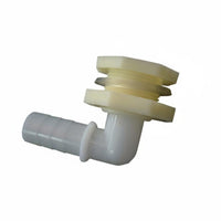 Reservoir Bulkhead Connector Leakproof Seal Barbed Adapter for Tubing