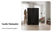 Nordic design Geometric Panel separater Modern Design Folding Screen Movable Privacy Partition Freestanding for Business Owners, Interior Designers, Entryway, Restaurant, Retail shop, Studio Apartment