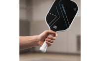 Pickleball Paddle with Carbon Fiber Face Anti-Slip Pickleball Paddle with Perforated Grip Paddles Rotation Racket Lightweight