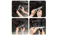 Safe on Paint Bridge Puller Set Multiple Pulling Heads Car Dent Bridge Puller for Garage