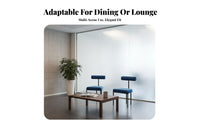 Modern Minimalist and design Scalloped spine featured Chair Slim Metal Legs Indoor Furniture Soft Upholstery Easy Assembly for Restaurant Owners, Interior Designers, Dining Room, Reception Area, Kitchen, Home Office
