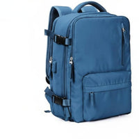 Water-Resistant Travel Laptop Backpack USB Charging Organized Travel Backpack Anti-Theft Luggage Item Mesh Back Panel