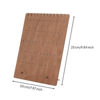 Earring Display Stand with Holes Freestanding Earring Display Board Stable