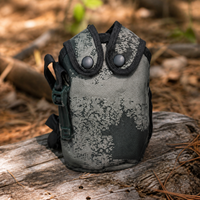 Portable Camouflage Water Bottle Pouch Outdoor Large Capacity Kettle Cover