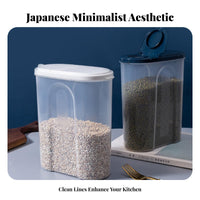 Moisture-Proof Rice Storage Container Airtight Seal Sealed Grain Canister Safe