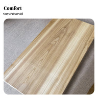 Hardwood Wood Japanese design Floor Bed Breathable Slat Foundation Low silhouette Bedroom Furniture Space-Saving for partners, Minimalists, Students, traditional mat room Room, Apartment