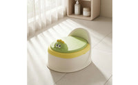 Easy-to-Clean Training Potty Portable Potty with Lid Secure Toilet Clutterclear for Children, Travel