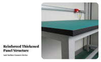 High Load Capacity Anti-Static Workbench Multi-Functional Heavy-Duty Work Table Cold-Rolled Steel Frame Heavy Duty Workbench Wear-Resistant for Warehouse Personnel, Factory Workers, Laboratory Personnel, Laboratoryoratory Oratory, Cleanroom, Garage