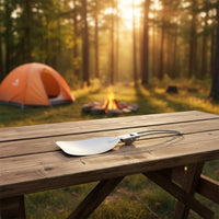 Foldable Camp Foldable Design Folding Lightweight Portable Frying for Hikers, Travel