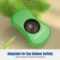 Children's Observation Box, Outdoor Investigator Set with Magnifier, Compass, Binoculars, Exploration Toy