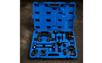 Heavy-Duty Chassis Bushing Removal and Installation Tool Kit Precision-Machined Rear Axle Bushing Tool Kit Professional Long-Lasting for Mechanics, Repair Shops, Garage