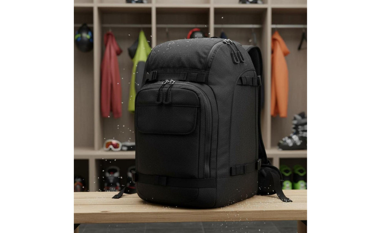 Ski Footwear Backpack Large Capacity Ski Travel Backpack Snowboard Footwear Bag Adjustable Straps Waterproof