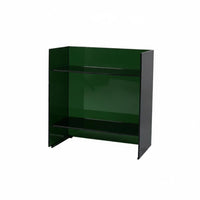 Space-Saving C-Shaped Acrylic Table Transparent Look Acrylic C-Table Minimalist Design Household Furniture Slides Under Sofa for Homeowners, Apartment Dwellers, Students, Small Spaces, Bedroom, Living Room, Home Office