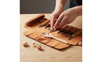 With Storage Bag Wood Carving Set Ergonomic Wooden Handles Wood Carving Tool Set Sharp Steel Blades Hand Tool Portable for DIY Hobbyists, Beginners, Craft Room, Workshop, School