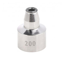 Silver Finish Metal Grinding Head High Performance crystalGrit Grinding Head