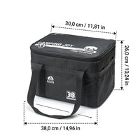 Sturdy 30L MOLLE Bag, Waterproof Outdoor Equipment Bag with Internal Dividers, Tactical Camping Cookware Bag, Water-Repellent