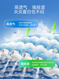 狗狗春夏季大狗金毛中大型犬经典宽条纹可折叠行军床狗窝宠物猫窝 蒂安绿 L:106*61*22cm（建议体重90斤内）