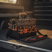 Handheld Tool Bag Portable Tool Bag with Shoulder Strap Comfortable for Diyers