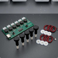DC 5V Six-Jet Humidifier Module 6 Jacks USB Humidifier Control Board Push Button Atomization Control Board Green PCB