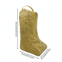 Tall Boot Carry Bag Dustproof Horse Riding Boot Bag With Handle Specialty Luggage for Equestrians, Travel, Stable
