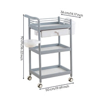 Mobile Beauty Cart with Basin Rolling Salon Storage Cart Compact Hairdresser Trolley Versatile for Hairdressers, Beauticians, Barbers, Hair Salons, Barbershops