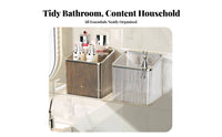 Adhesive Storage Cylinder Waterproof Shower Caddy Adhesive Mount Easy to Install