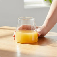 Mount Fuji Whiskey Glass Multi-Use Fuji Mountain Glass Modern Look for Bar