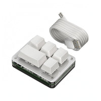 5-Key Keypad Hot-Swappable Custom Macro Keypad Custom Key Pad Blank Keycaps Programmable Macro Keyboard Wired USB-C