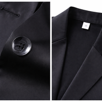 Women's Suits & Blazers with Sun Protection and Long Sleeve Design, Ladies in Luxurious Satin Material with Back Slit Detail
