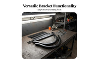 Heavy Duty 28cm Diameter Fuel Reservoir Holder Sturdy Construction Round Fuel Reservoir Bracket Direct Replacement for Auto Mechanics