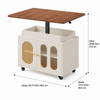 mobile coffee table