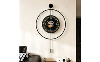 Vinyl Record Style Clock Oversized Vinyl Record Clock Vintage for Living Room