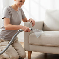 Transparent Vacuum Head look through Carpet Extractor Attachment Easy to Clean Household Cleaning for Detailing