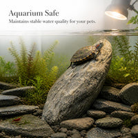 Natural Stone Basking Platform for Turtle Tanks and Reptile Terrariums