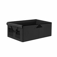 Folding Cart Cover Handhold Cutout Folding Wagon Mesh Covering Pockets Outdoor Storage