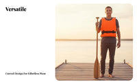 Flotation Vest Lightweight Flotation Vest Paddle Board Buoyancy Vest Portable Individual Flotation Device Breathable