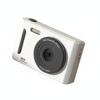 1080P HD Recording Retro CMOS Camera Anti-Vibration Compact Digital Camera Built-in Flash Photography Equipment 50 Megapixels for Students, Teens, Beginners, Travel