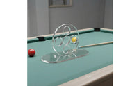 5-Hole Cue-Shaft Aiming Tool Transparent Cue Alignment Aid Acrylic Pool Aiming Aid Clear
