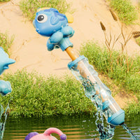 Clear Barrel Ocean Creature Water Cartoon Creature-Shaped Water Outdoor Beach for Children