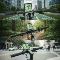 Electric Cycle Digital Display Waterproof Digital Display Universal Dashboard for Cyclists, Commuters