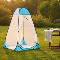 Outdoor Pop-Up Mosquito Net Tent for Camping and Meditation, Single Person, Anti-Insect Screen House