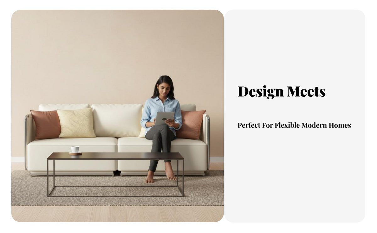 Modern Design Minimalist Couch and Armchair Set Sleek outline Lounge Suite Thin Metal Legs Household Furniture for Apartment Dwellers, Interior Designers, Business Owners, Living Room, Showroom, Office