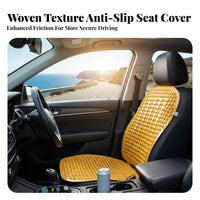 Seat Cushion with Backrest Massage Ventilated Seat Cushion for Drivers, Tricycle