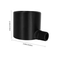 Men's Shower Head Cylindrical Shower Connector Compact Water Outlet Connector Lightweight Hardware for Washroom Renovation