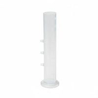 Three-Hole Pressure Cylinder Clear Demonstration Spouting Cylinder Liquid Pressure Demonstrator for Students, Classroom, Home Schooling